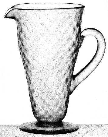 7541 Pink Green (Green Stem) Jug