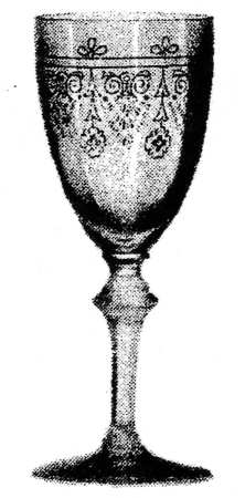 DE63 Pink Wine Glass