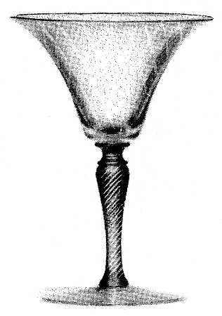 7542 Clear Champagne/Tall Sherbet