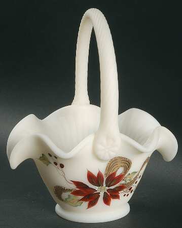 Poinsettia Glow by Fenton