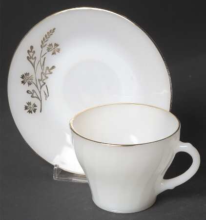 Meadow Gold Cup & Saucer Set