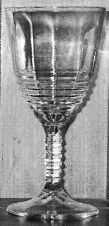 145R-Pink Water Goblet