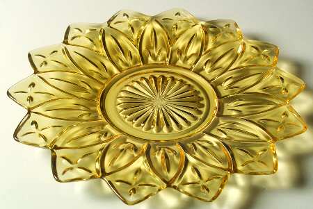Petal Yellow by Federal Glass 
