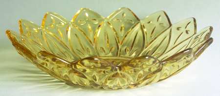 Petal Yellow 8" Round Bowl