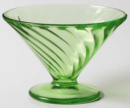 Diana Green (All Green) by Federal Glass 