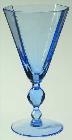 FRY64 Blue Water Goblet