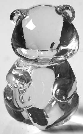 Animals and Figurines (Non Decorated) #5151 Sitting Bear Cub by Fenton