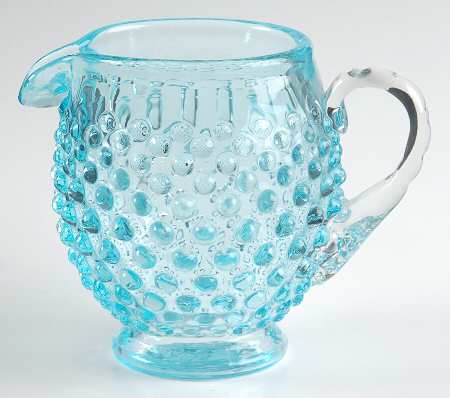 Hobnail Aquamarine Blue by Fenton