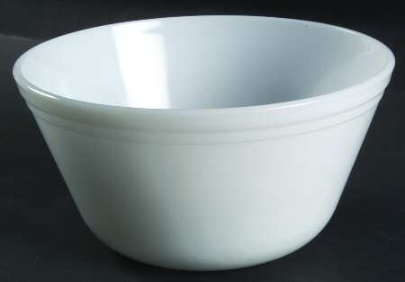 Dura White 8" Mixing Bowl