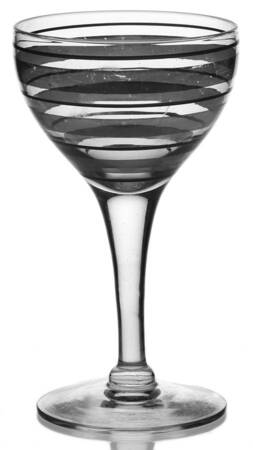 Radio Bar (Platinum Bands) by Federal Glass 