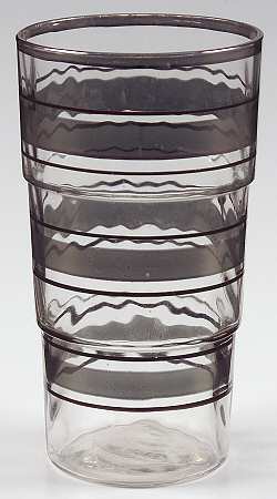 Radio Bar (Platinum Bands) 8 Oz Flat Tumbler