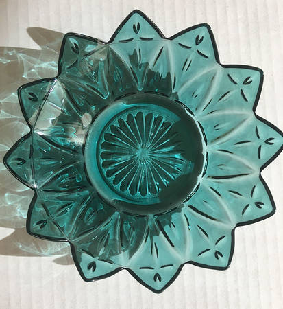 Petal Blue 5" Round Bowl
