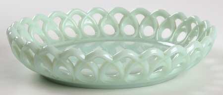 Lacy Edge Turquoise by Fenton