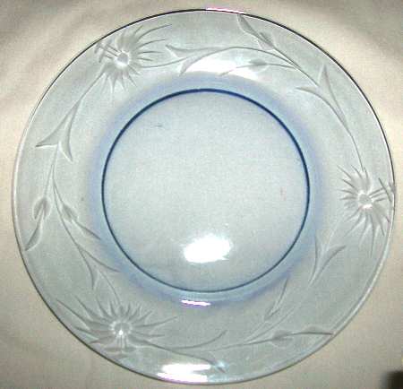 FRY70 Blue Luncheon Plate