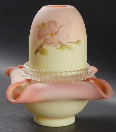 Pink Dogwood Burmese by Fenton