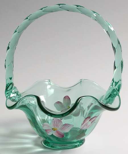 Vining Garden Sea Mist Green by Fenton
