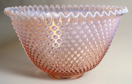Hobnail Rose Magnolia by Fenton