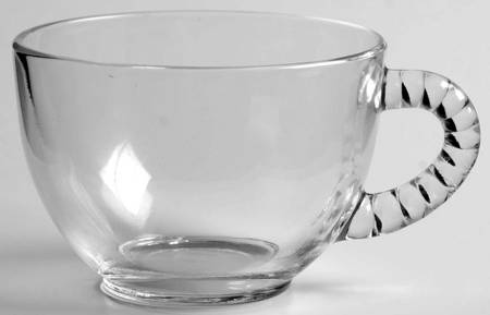 Crystal Leaf Snack Cup for Snack Plate