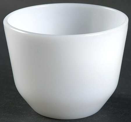 Dura White Custard Cup