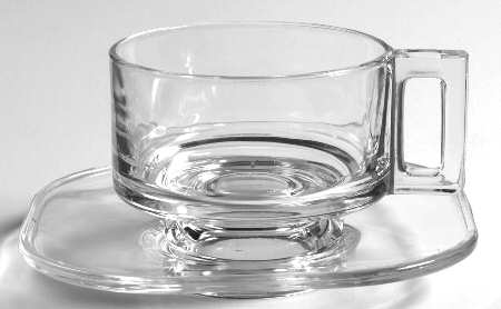 Vita Footed Cup & Saucer Set