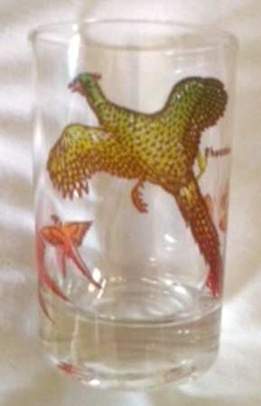 Game Birds by Federal Glass 