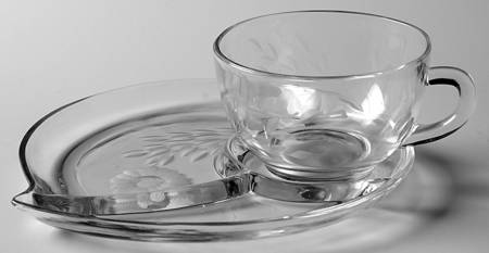 FEG66 Snack Plate & Cup Set