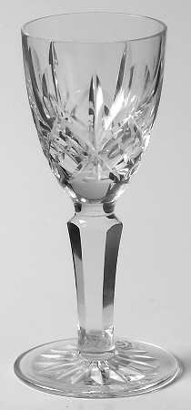 Aran (Round Bowl, Cut Base) Cordial Glass by Galway