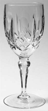 Aran (Round Bowl, Plain Base) Water Goblet by Galway