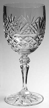 Blarney Water Goblet by Galway