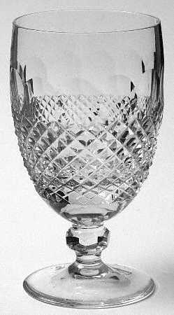 O'Malley(Plain Foot) Water Goblet by Galway