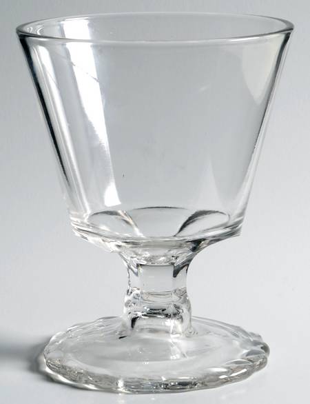 Lion Clear Round Compote (Height X Width)