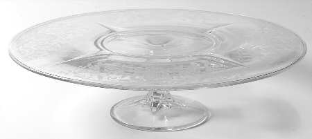 Bridal Bouquet (Stem #35) Round Cake Stand