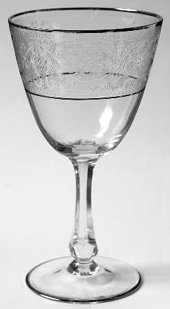 Brocade Silver (Stem L31) by Glastonbury - Lotus