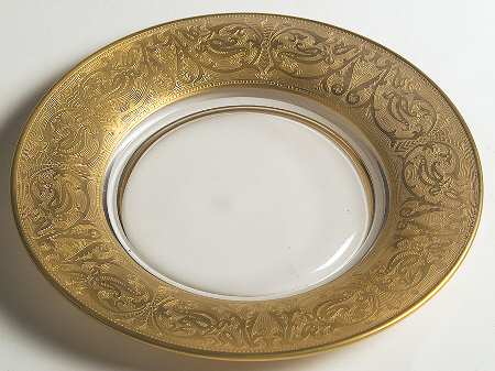 Georgian Gold Luncheon Plate