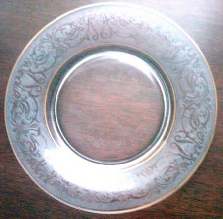 Gold Band (Decoration 889) Luncheon Plate