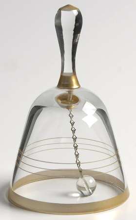 Gold Band (Decoration A, Stem #78) Bell