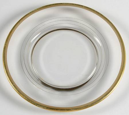Gold Band (Decoration A, Stem #78) Bread & Butter Plate