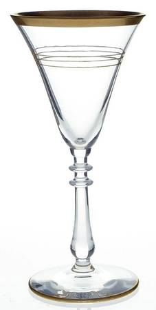 Gold Band (Decoration A, Stem #78) Claret Wine