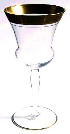 Minuet (Gold Encrusted, Stem 3720) by Glastonbury - Lotus