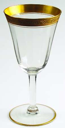 Special Minton Water Goblet by Glastonbury - Lotus