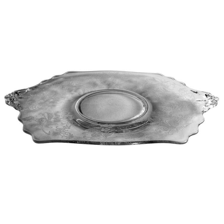 Vesta Clear (Stem 75) 15" 2 Handled Plate