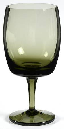 Accent Green Water Goblet