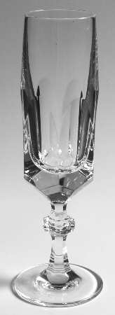 Alexandra Fluted Champagne by Gorham Crystal