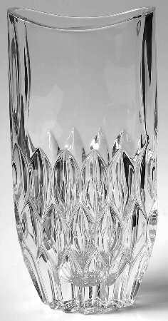 Althea (Cut) 9" Flower Vase by Gorham Crystal