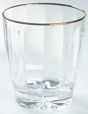 Andante Gold (Gold Trim) Double Old Fashioned