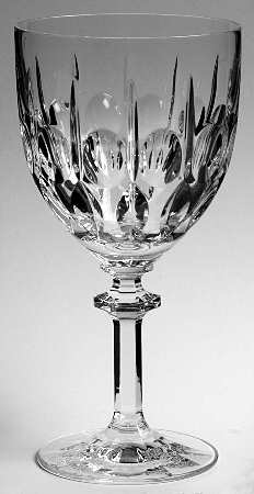 Aspen Water Goblet by Gorham Crystal