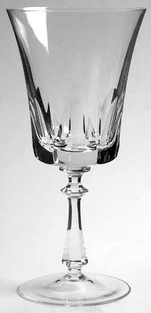 Cathedral Water Goblet by Gorham Crystal