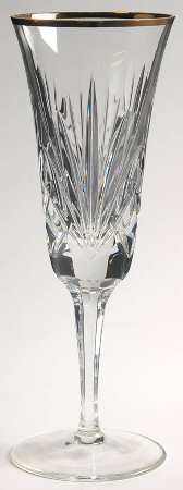 Cherrywood Gold Fluted Champagne