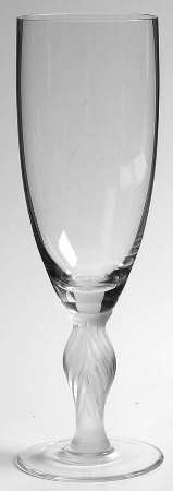 Décor Frost Fluted Champagne by Gorham Crystal
