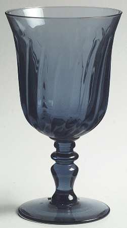 Gentry Blue Water Goblet